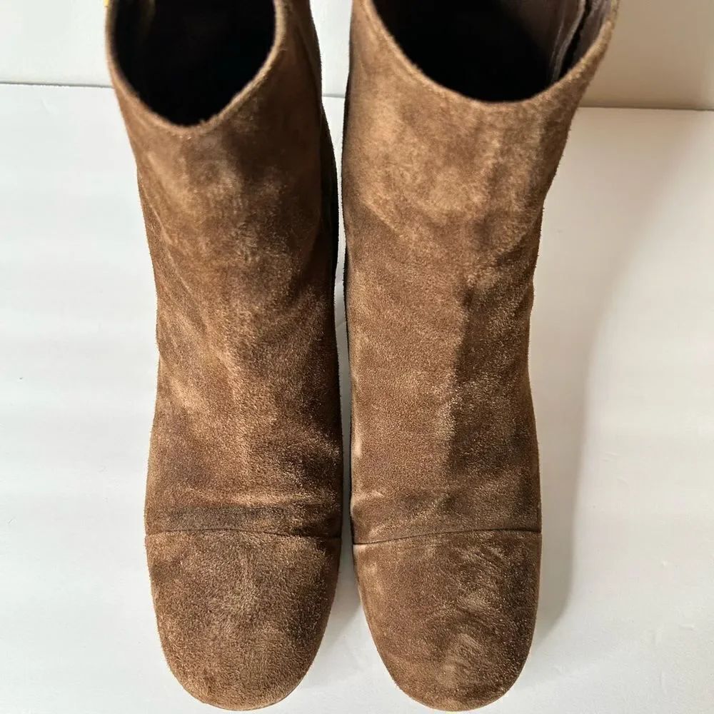 J.Crew Suede Side Zip Booties - Picture 4 of 7